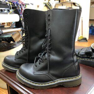 Dr. Martens 1940 Tall 14 Eye Steel Toe Boots 4UK/ 5M/ 6L